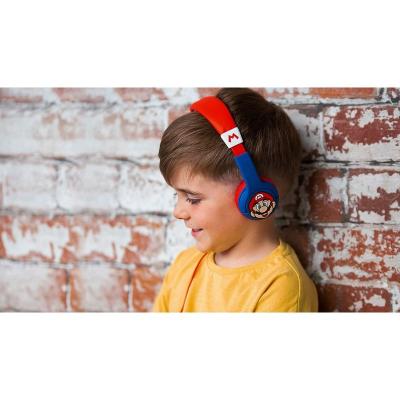 Auriculares Infantiles OTL Super Mario/ Jack 3.5/ Azules