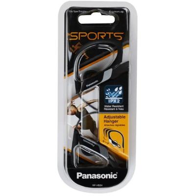 Auriculares Deportivos Panasonic RP-HS34/ Jack 3.5/ Negros