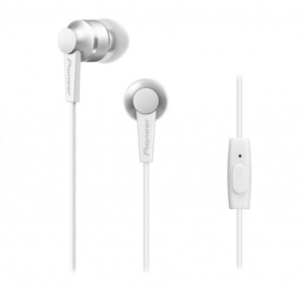 Auriculares Intrauditivos Pioneer SE-C3T-W/ con Micrófono/ Jack 3.5/ Blancos