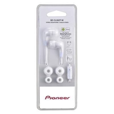 AURICULARES INTRAUDITIVOS PIONEER SE-CL502-W BLANCOS - DRIVERS