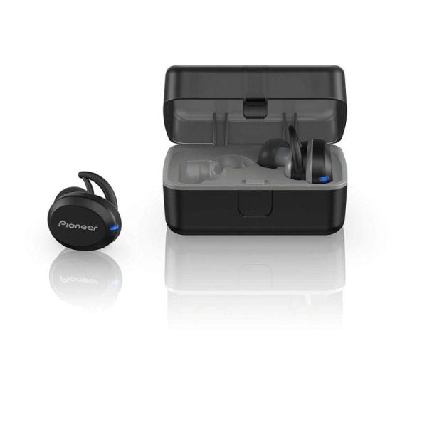 AURICULARES BLUETOOTH PIONEER IN-EAR TRULY WIRELESS SPORT SE-E8TW-H NEGRO - BT 4.2 TWS - IPX5 - ESTUCHE DE CARGA - APP PIONEER P