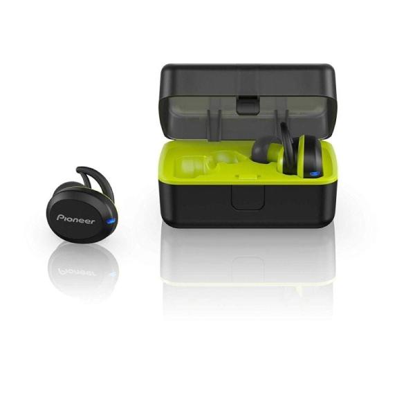 AURICULARES BLUETOOTH PIONEER IN-EAR TRULY WIRELESS SPORT SE-E8TW-Y AMARILLO - BT 4.2 - IPX5 - ESTUCHE DE CARGA - APP PIONEER PA