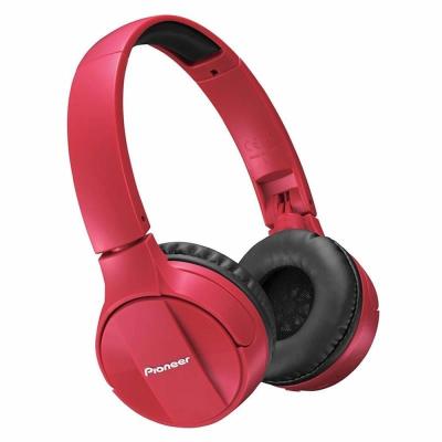 AURICULARES BLUETOOTH PIONEER SE-MJ553BT-R ROJOS - BT3.0 -