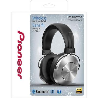 AURICULARES BLUETOOTH PIONEER SE-MS7BT-S NEGRO/PLATA - BT3.0 -