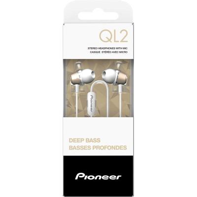 Auriculares Intrauditivos Pioneer SE-QL2T-G/ con Micrófono/