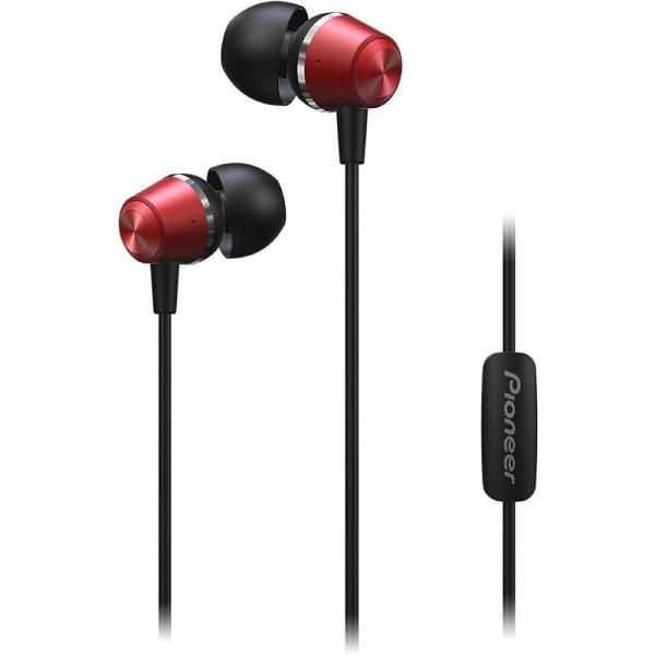 Auriculares Intrauditivos Pioneer SE-QL2T-R/ con Micrófono/ Jack 3.5/ Rojos