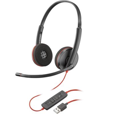 AURICULARES PLANTRONICS BLACKWIRE C3200 - BINAURAL - MICRÓFONO