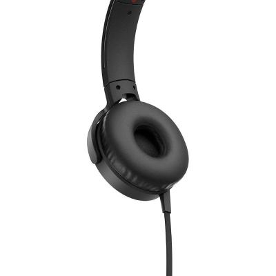 Auriculares Sony MDR-XB550 Extra Bass/ Jack 3.5/ Negros