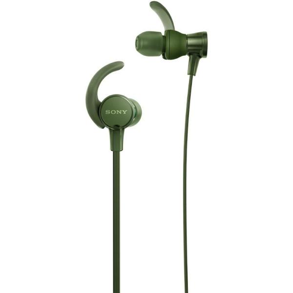 Auriculares Deportivos Sony MDR-XB510ASG Extra Bass/ con Micrófono/ Verdes