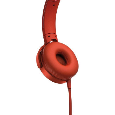 Auriculares Sony MDR-XB550 Extra Bass/ Jack 3.5/ Rojos