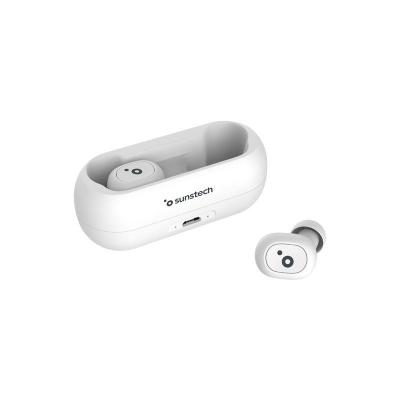 Auriculares Bluetooth Sunstech WAVEPODSLITEWT/ con estuche de