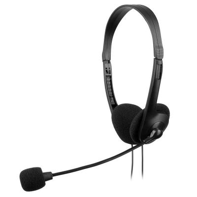 Auriculares Anima AH118/ con Micrófono/ Jack 3.5/ Negros