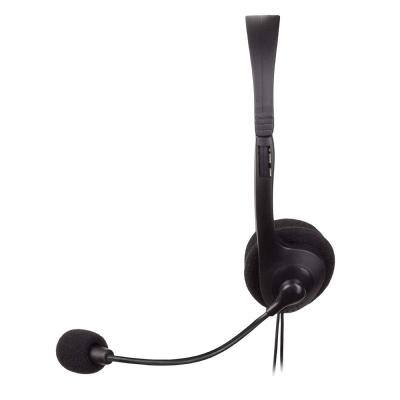 Auriculares Anima AH118/ con Micrófono/ Jack 3.5/ Negros