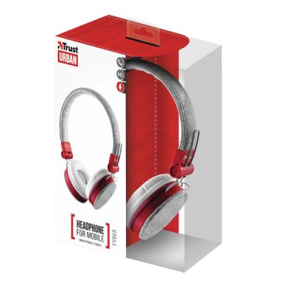 AURICULARES DIADEMA TRUST URBAN FYBER - MICRÓFONO INTEGRADO -