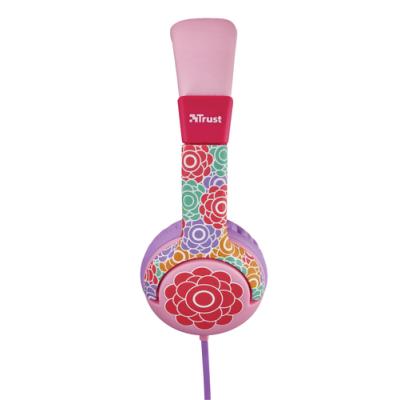 AURICULARES INFANTILES TRUST URBAN SPILA KIDS FLOWER -