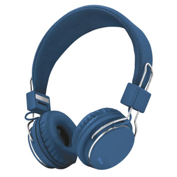 Auriculares Trust Urban Ziva 21823/ con Micrófono/ Jack 3.5/ Azules