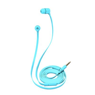 AURICULARES INTRAUDITIVOS TRUST DUGA AZUL NEÓN - MICRÓFONO