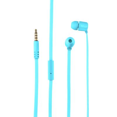 AURICULARES INTRAUDITIVOS TRUST DUGA AZUL NEÓN - MICRÓFONO