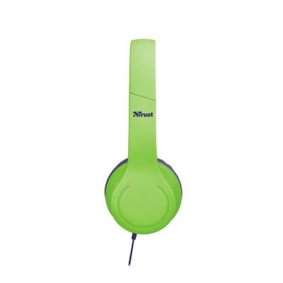 AURICULARES INFANTILES TRUST URBAN BINO KIDS GREEN - LIMITACION