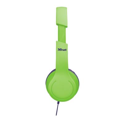 AURICULARES INFANTILES TRUST URBAN BINO KIDS GREEN - LIMITACION