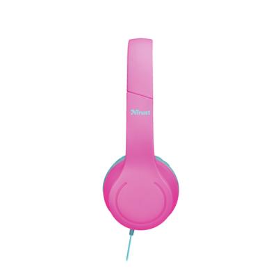 AURICULARES INFANTILES TRUST URBAN BINO KIDS PINK - LIMITACIÓN