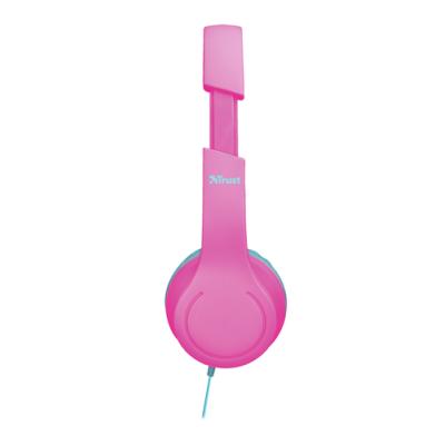 AURICULARES INFANTILES TRUST URBAN BINO KIDS PINK - LIMITACIÓN