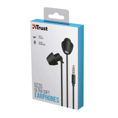 AURICULARES INTRAUDITIVOS TRUST OZZO ULTRA SOFT - MICRÓFONO