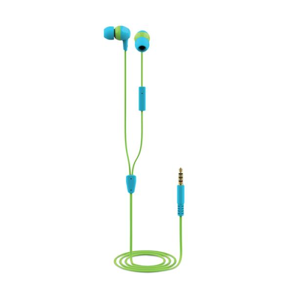 Auriculares Intrauditivos Trust Buddi Kids 23421/ con Micrófono/ Jack 3.5/ Azules y Verdes