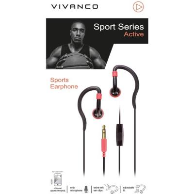 Auriculares Deportivos Vivanco 60591/ con Micrófono/ Jack 3.5/