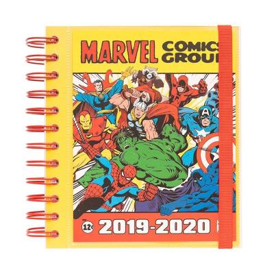 AGENDA ESCOLAR ERIK ADPM1902 MARVEL - 14*16CM - SEPT. 