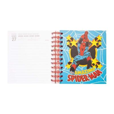 AGENDA ESCOLAR ERIK ADPM1902 MARVEL - 14*16CM - SEPT. 