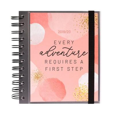 AGENDA ESCOLAR ERIK ADPM1915 GLITTER GOLD DREAMS - 14*16CM -