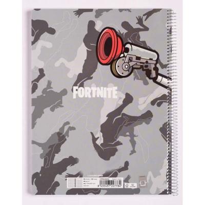 Cuaderno con Espiral Cuadriculado Erik Fortnite CTPMA40024/ A4/