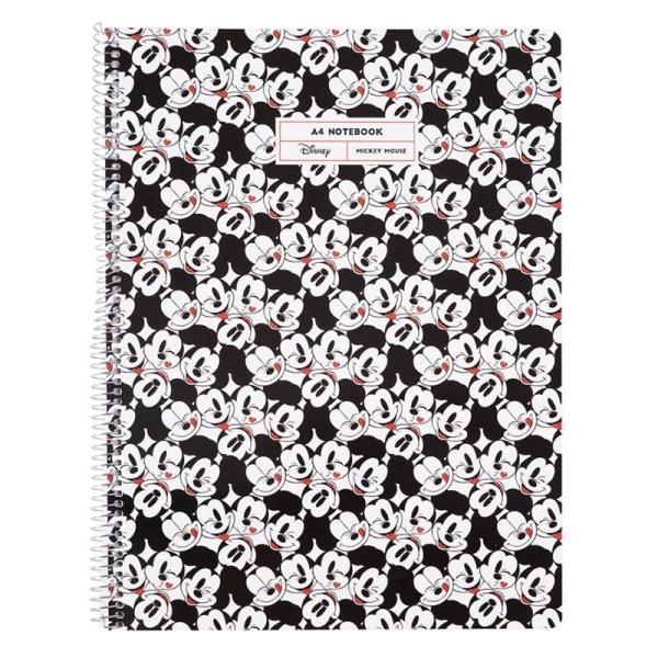 CUADERNO ERIK CTPPMA40004 MICKEY MOUSE - 80 PÁGINAS A4 - 90G - PAUTADO - MICROPERFORADO - TAPA POLIPROPILENO