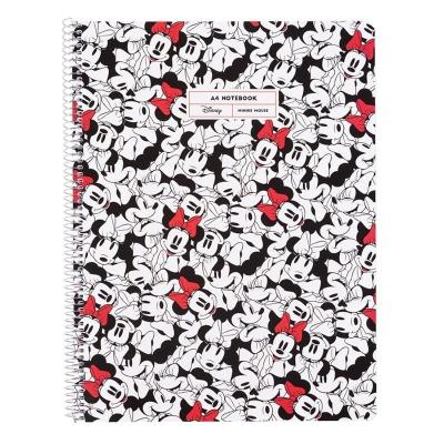 Cuaderno con Espiral Rayado Erik Minnie Mouse CTPPMA40005/ A4/