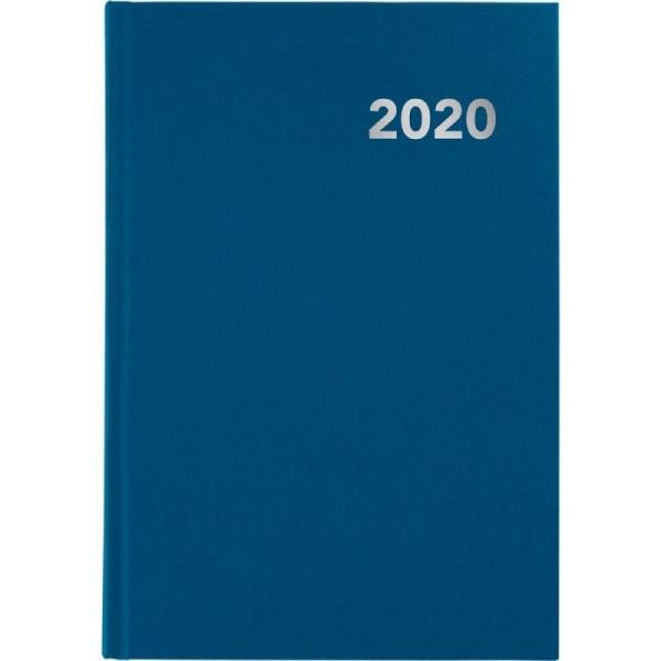 AGENDA ANUAL GRAFOPLAS BRETAÑA AZUL - TAPA DURA - PUNTO DE LECTURA - DÍA POR PÁGINA DE ENERO A DICIEMBRE 2020