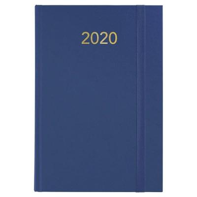 AGENDA GRAFOPLAS FLORENCIA AZUL - TAPA ACOLCHADA - PUNTO DE