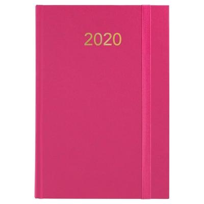 AGENDA ANUAL GRAFOPLAS FLORENCIA FUCSIA - TAPA ACOLCHADA -