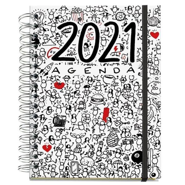 Agenda Anual 2021 Miquel Rius Trends TDiary Busca y Encuentra