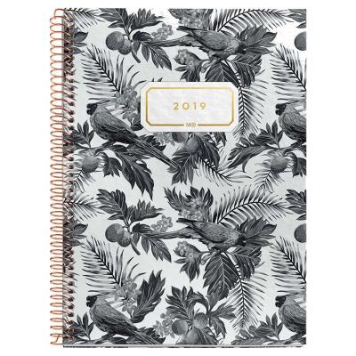 AGENDA MIQUEL RIUS PLUS ESPIRAL 15'5X21'3CM TROPICAL - SEMANA