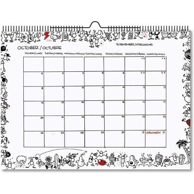 Calendario Anual 2021 Pared Miquel Rius TDiary/ A3