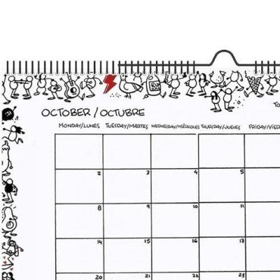 Calendario Anual 2021 Pared Miquel Rius TDiary/ A3