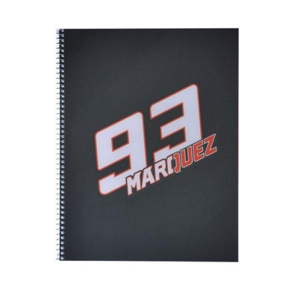 CUADERNO MIQUELRIUS 47978 - ESPIRAL A4 - 80 HOJAS MICROPERFORADAS - DISEÑO DE MARC MÁRQUEZ 93