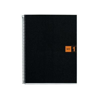 CUADERNO ESPIRAL A4 - 80 HOJAS MICROPERFORADAS - 4 TALADROS -