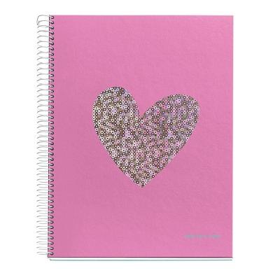 LIBRETA A5 CORAZÓN LENTEJUELAS AGATHA RUIZ DE LA PRADA 2432 -