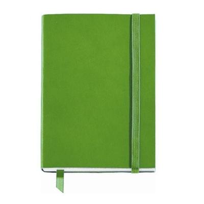 LIBRETA FLEXIBLE POCKET LISA CON GOMA 72 X 120 MM 64 HOJAS