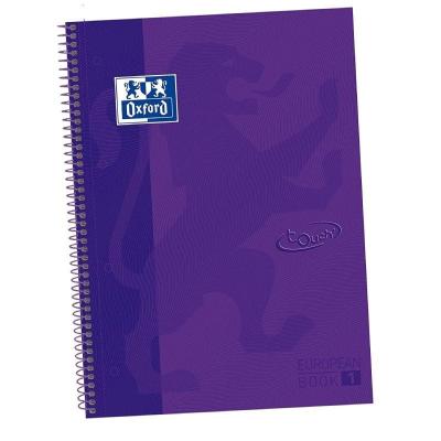 Cuaderno con Espiral Cuadriculado Oxford European Book 1 Touch