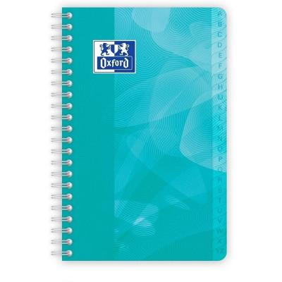 Cuaderno Índice Alfabético con Espiral Cuadriculado Oxford