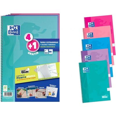 Cuadernos con Espiral Cuadriculados + Pizarras Blancas Oxford