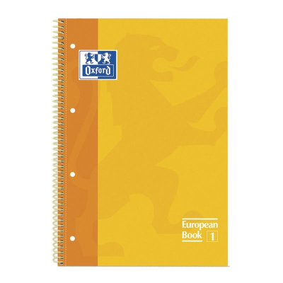 Cuaderno con Espiral Cuadriculado Oxford European Book 1